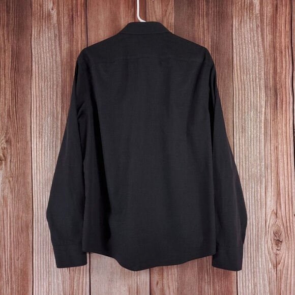 Rare UNTUCKit Mens Large Providence Friars Black Slim Fit LS Button Up Shirt - Picture 4 of 14